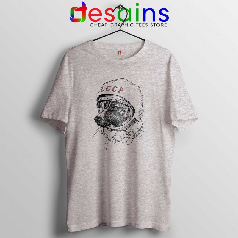 Urban Backwoods Space Dog Laika Men's T-Shirt - Premium Heavy Cotton, Regular Fit