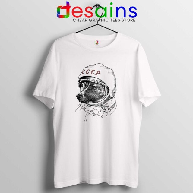Laika Dog Space Traveler Tshirt