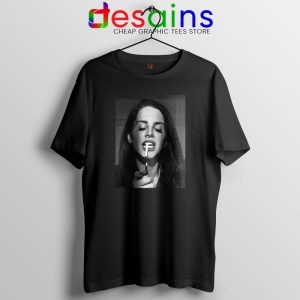 Lana Del Rey Smoke Tshirt Lana Poster Tees Shirts Size S-3XL