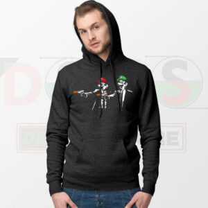 Mario Pulp Fiction Mashup Hoodie