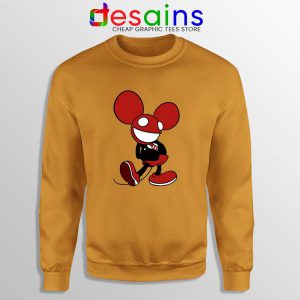 Mickey Mau5 Orange Sweatshirt Deadmau5 Mickey Mouse Sweater