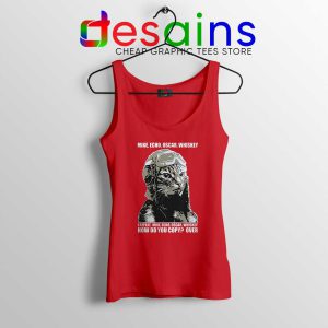 Mike Echo Oscar Whiskey Red Tank Top Aviation Pilot MEOW Tank Tops