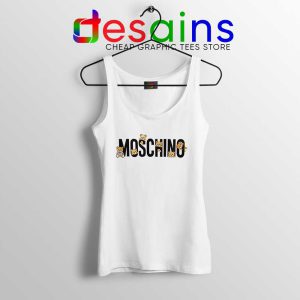 Moschino Teddy Bear Tank Top Moschino Tank Tops GILDAN S-3XL