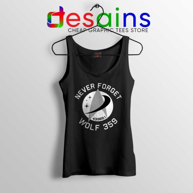 Never Forget Wolf 359 Tank Top