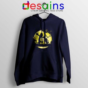 No Worries Hakuna Mashup Navy Hoodie Worry Free Cheap Hoodies