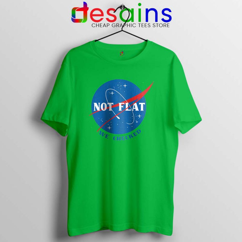 not flat we checked tshirt