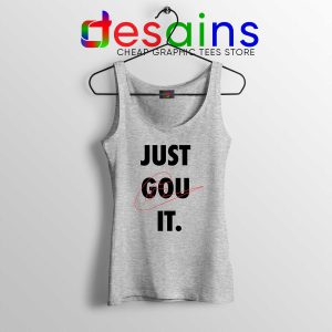 Peggy Gou Just Gou It Sport Grey Tank Top DJ Gou Just Do It Tank Tops Adult