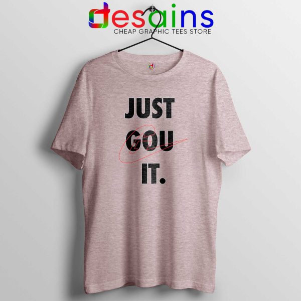 Peggy Gou Just Gou It Sport Grey Tshirt DJ Gou Just Do It Tee Shirts