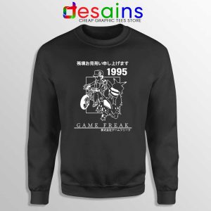 Pokemon 1995 Aesthetics Vintage Black Sweatshirt Pokemon Game