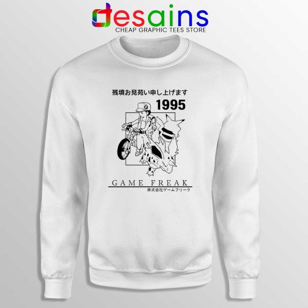 Pokemon 1995 Aesthetics Vintage Sweatshirt Pokemon Game Sweater