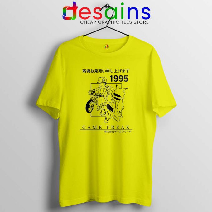 Pokemon 1995 Aesthetics Vintage Tshirt Cheap Pokemon Tees Shirts