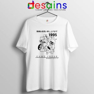 Pokemon 1995 Aesthetics Vintage White Tshirt Cheap Pokemon Tees