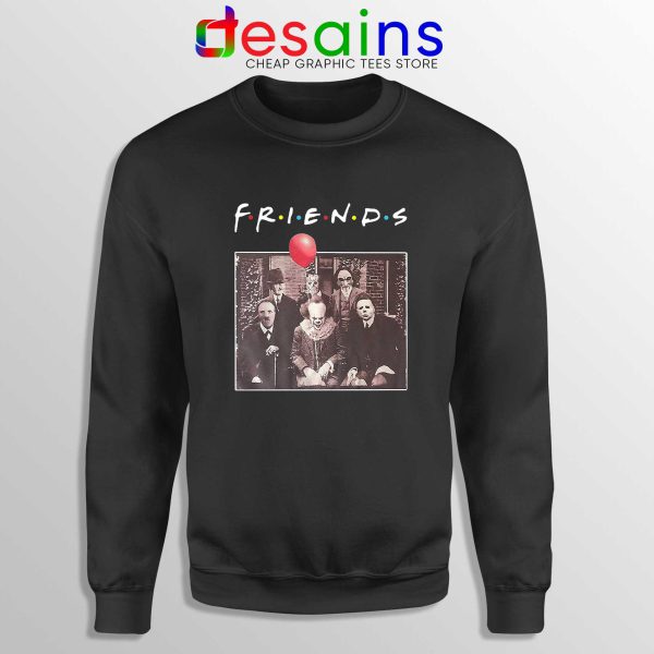 Psychodynamics Horror Characters Friends Sweatshirt Halloween Sweater