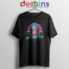 Rad Schwifty Rick Morty Tshirt Rick in Synthwave 80s Retro Tee Shirts