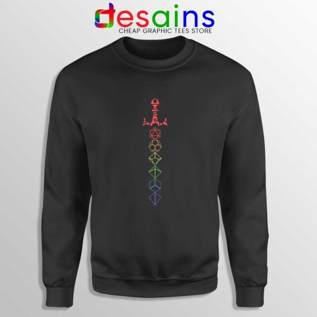 Rainbow Dice Sword LGBT Sweatshirts
