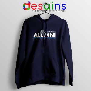 Ravenclaw Hogwarts Alumni Navy Hoodie Harry Potter Hogwarts Hoodies