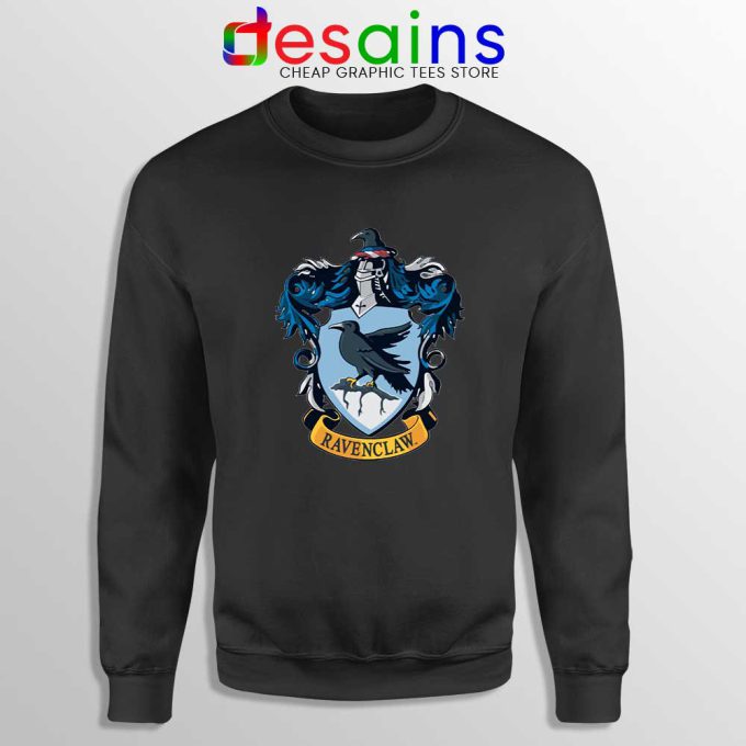 Ravenclaw House Hogwarts Black Sweatshirt Harry Potter Merch Sweater