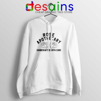 Rose Apothecary Handcrafted With Care Hoodie Schitt's Creek S-2XL