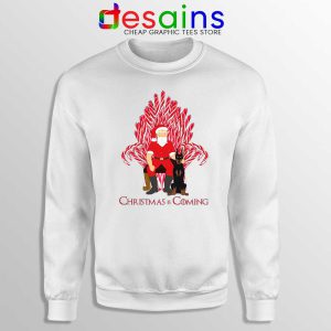 Santa Christmas Is Coming Sweatshirt Game of Thrones Sweater S-2XL