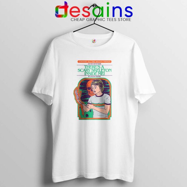 Scary Skeleton Inside Me Tshirt