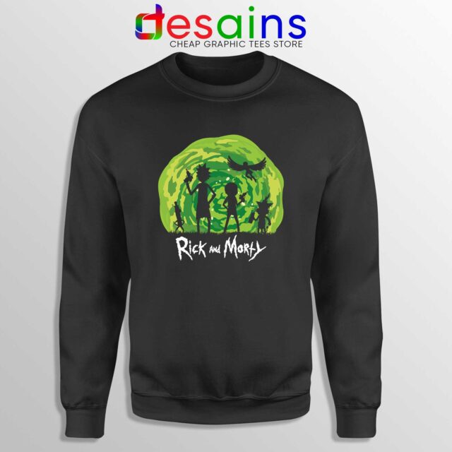 Schwifty Patrol Rick And Morty Sweatshirt