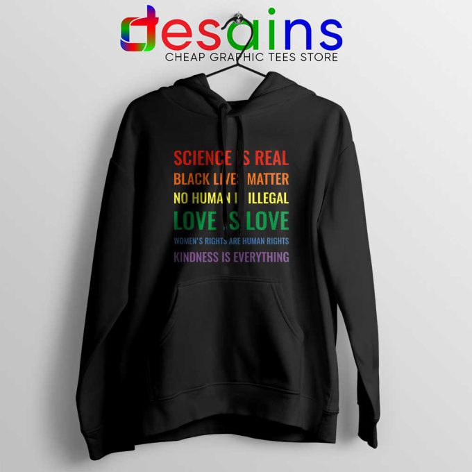 Science is Real Black Lives Matter Hoodie