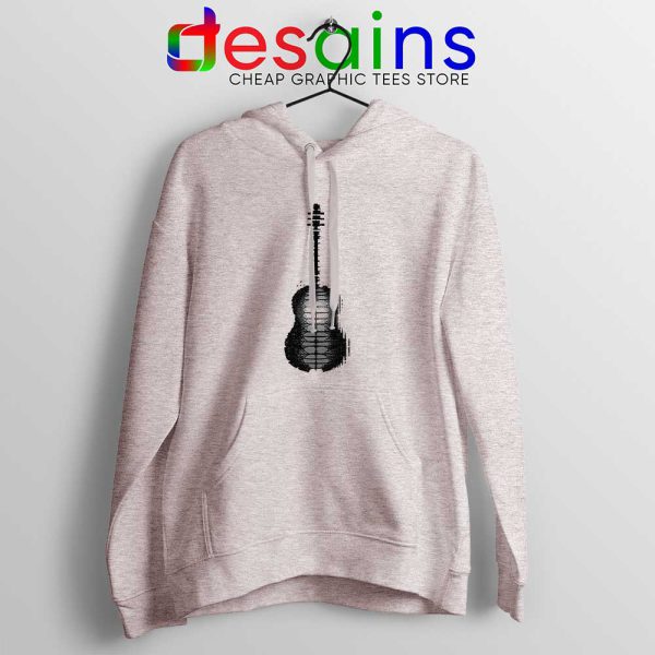 Shawn Mendes Guitar Tattoo Sport Grey Hoodie Shawn Mendes Merchandise