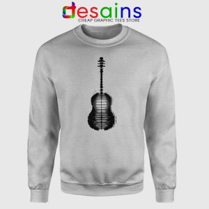 Shawn Mendes Guitar Tattoo Sport Grey Sweatshirts Shawn Mendes Tattoo Merch