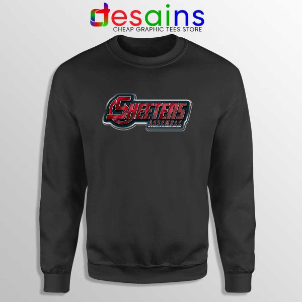 Sheeters Assemble Sweatshirt Funny The Avengers Drunk Sweater S-2XL