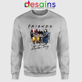 Stephen King Friends Sport Grey Sweatshirt Horror Crewneck Sweater S-2XL