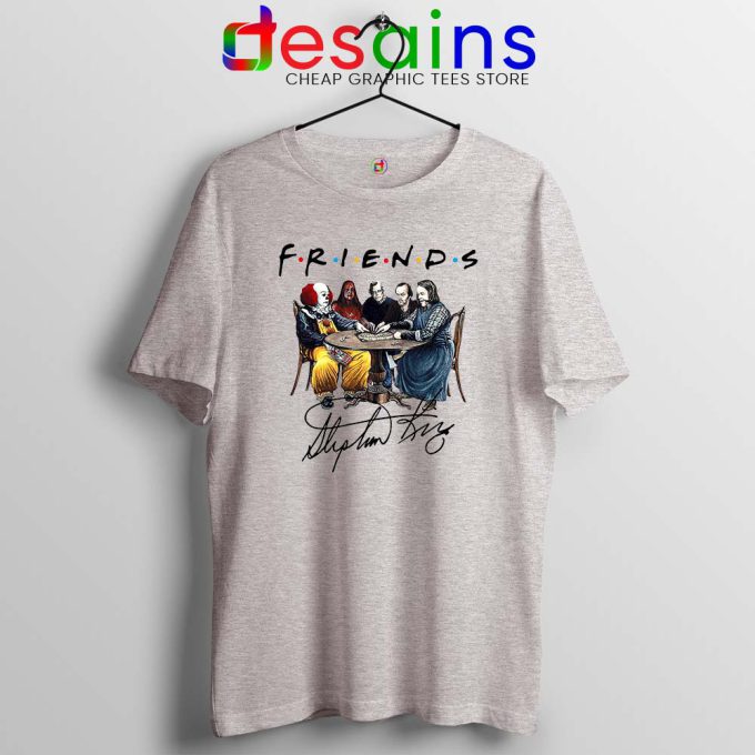 Stephen King Friends Sport Grey Tshirt Cheap Horror Tee Shirts GILDAN S-3XL