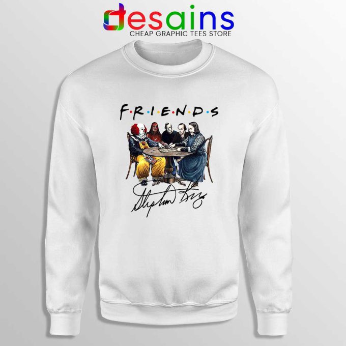 Stephen King Friends Sweatshirt Horror Crewneck Sweater Size S-2XL