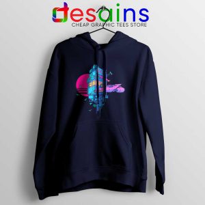 Tacos Sunset Space Navy Hoodie Cheap Taco Hoodies GILDAN S-2XL