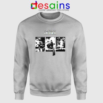 The Lamb Lies Down on Broadway Sport Grey Sweatshirt Genesis Band Sweater