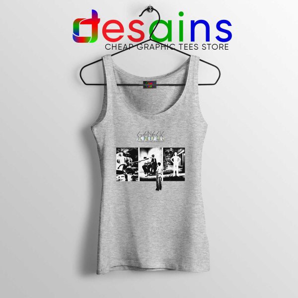 The Lamb Lies Down on Broadway Sport Grey Tank Top Genesis Band Tank Tops