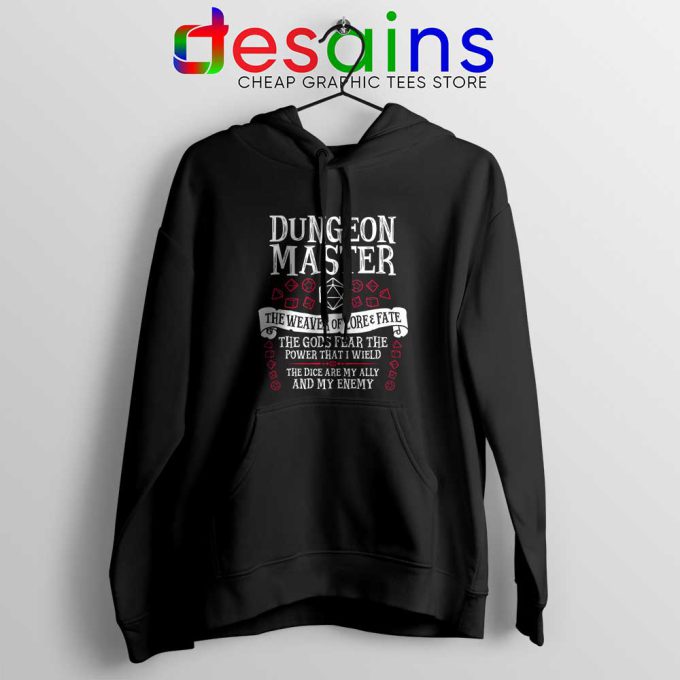 The Weaver of Lore and Fate Hoodie Dungeon Master Hoodies Game