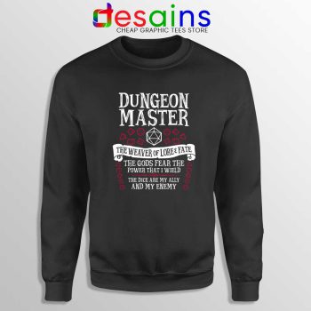 The Weaver of Lore and Fate Sweatshirts Dungeon Master Sweater