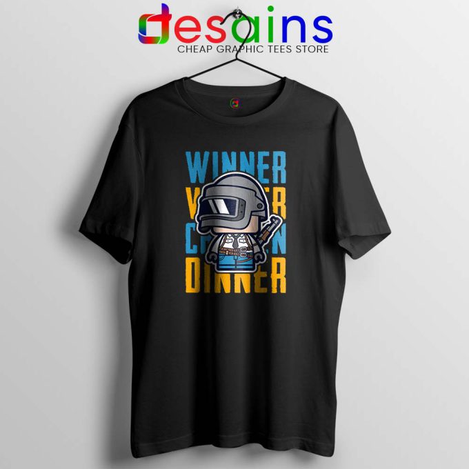 Winner Winner Chicken Dinner Tshirt PUBG Tees Shirts Size S-3XL