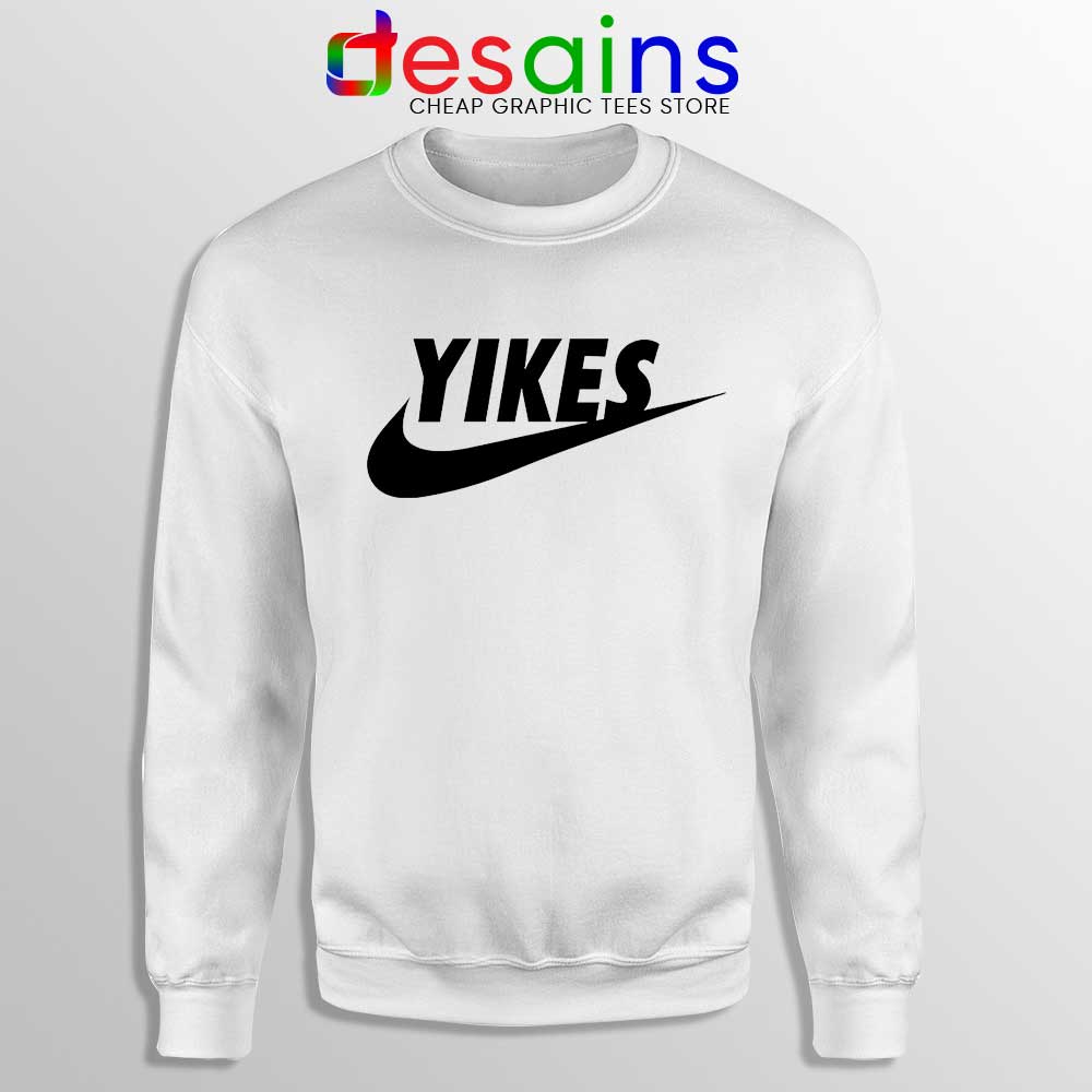 Yikes Just Do It Sweatshirt Funny Sweater Yikes S-2XL