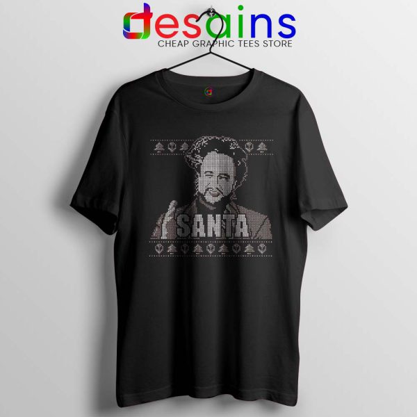 Ancient Aliens Meme Black Tshirt Ugly Christmas Aliens Tee Shirts S-3XL