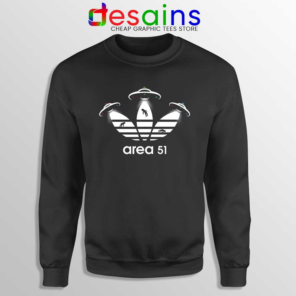 Area 51 Adidas Sweatshirt Aliens Area 