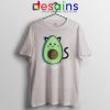 Avogato Avocado Tshirt Funny Avocado Cat Tee Shirts S-3XL