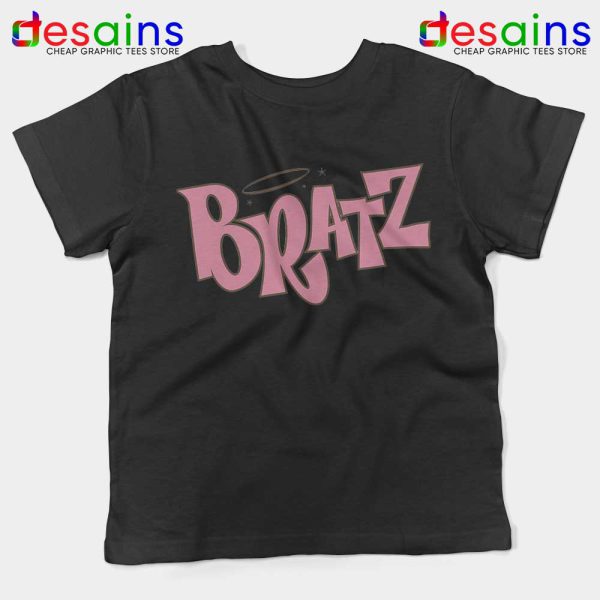 Bratz Angelz Black Kids Tshirt Fashion Dolls Youth Tee Shirts S-XL
