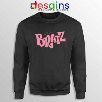 Bratz Angelz Black Sweatshirt Fashion Dolls Sweater Size S-3XL
