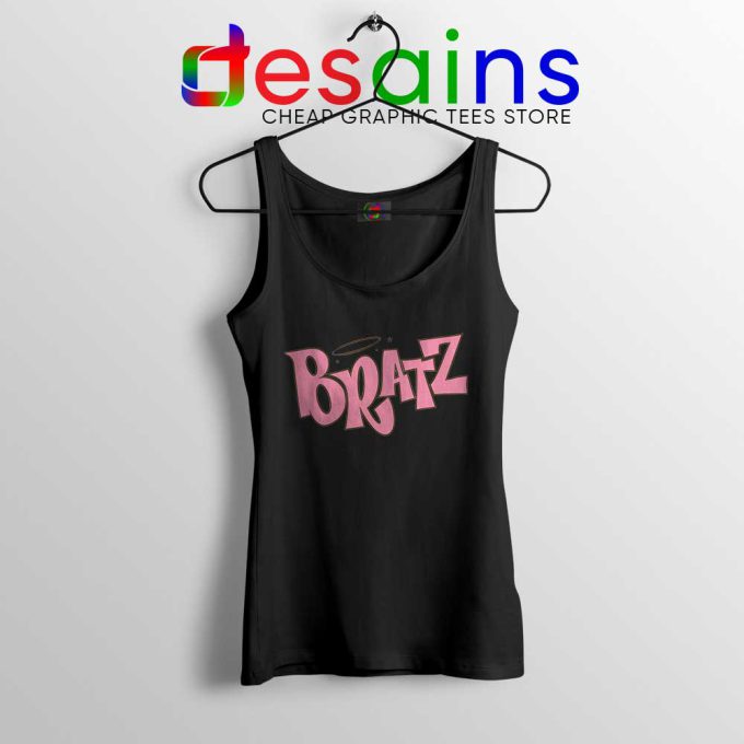 Bratz Angelz Black Tank Top Fashion Dolls Tank Tops S-3XL