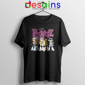 Bratz Angelz Dolls Black Tshirt Cartoon Bratz Tee Shirts S-3XL