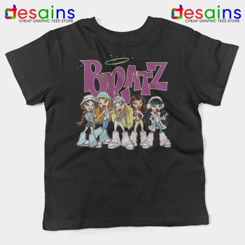 Bratz Angelz Dolls Kids Tshirt Cartoon Bratz Youth Tee Shirts
