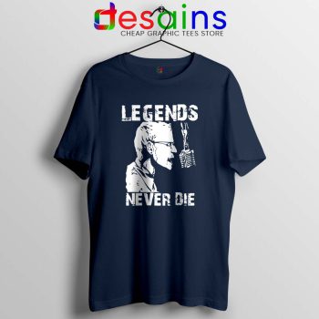 Chester Bennington Legends Never Die Navy Tshirt Linkin Park Tees