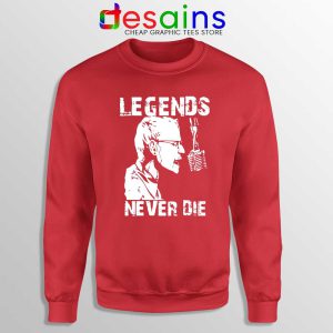 Chester Bennington Legends Never Die Red Sweatshirt Linkin Park Sweater