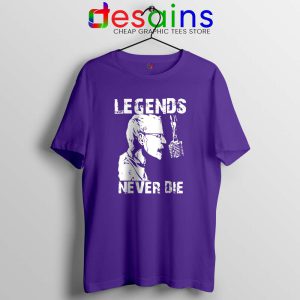 Chester Bennington Legends Never Die Violet Tshirt Linkin Park Tees